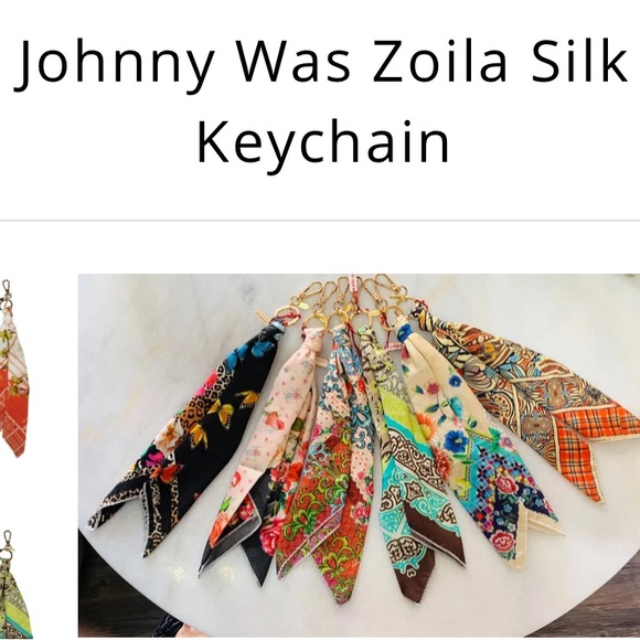 Johnny Was scarf keychain 🔑 - Picture 4 of 4